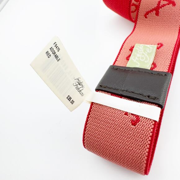 Frederic Fekkai Sporty Hair Band Headband Women's Adjustable Red Adorable - Picture 6 of 9